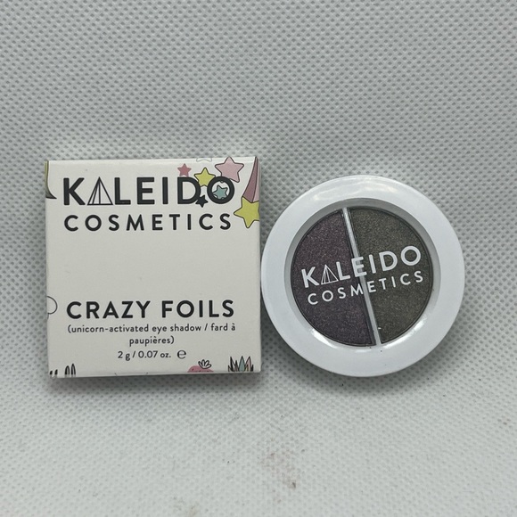 Kaleido Cosmetics Crazy Foils Eyeshadow Duo Go Big Or Go Home 2g - Picture 1 of 1